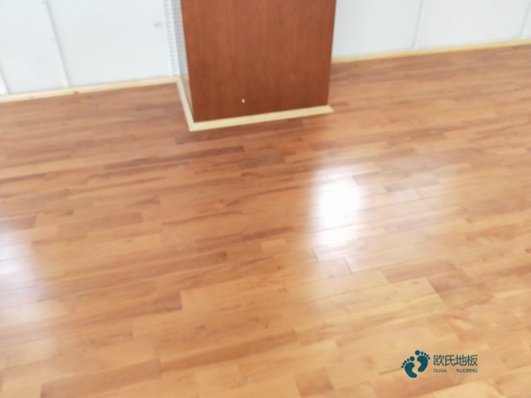 楓木體育運動木地板清潔保養