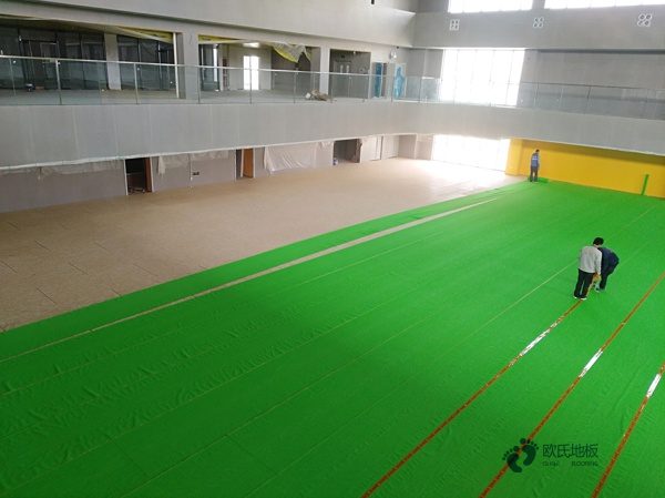 板式龍骨運動場木地板廠家報價