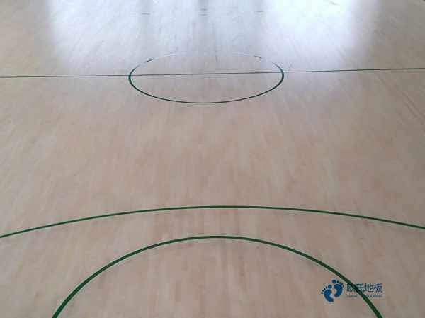 雙層龍骨籃球場館木地板環保嗎