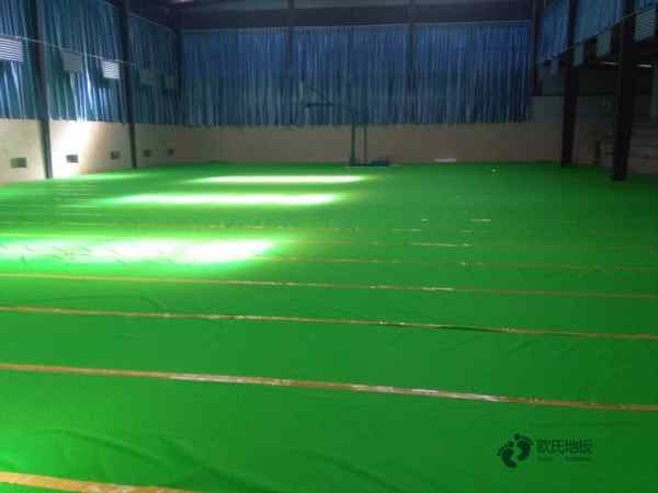 哪有體育籃球木地板多少錢