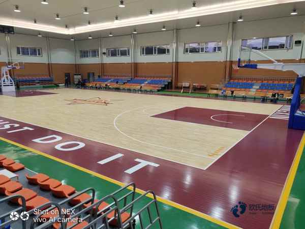 行業體育籃球木地板平米價