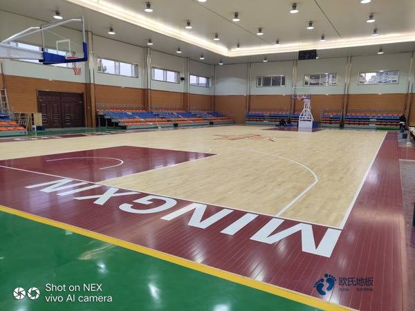 行業體育籃球木地板報價