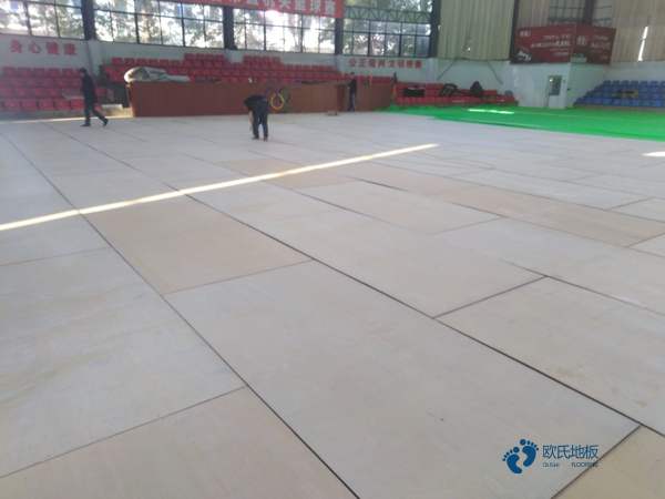 行業體育籃球木地板較低價格