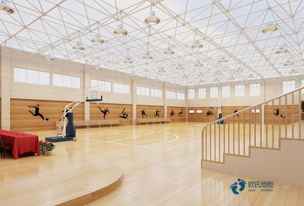 行業籃球木地板每平米價格