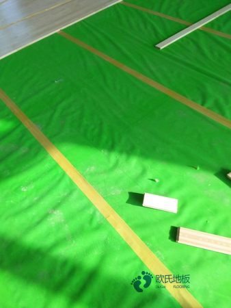 行業體育籃球木地板價錢