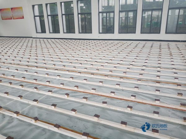 國產體育籃球木地板平米價