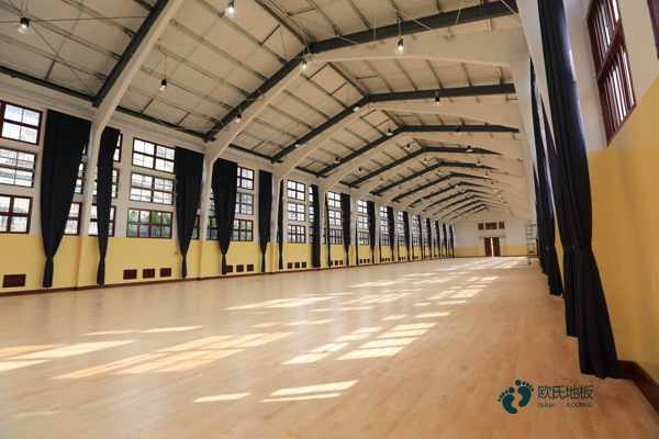 中學籃球體育木地板2