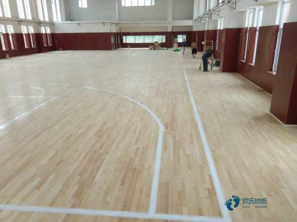 室內(nèi)運動木地板彈性