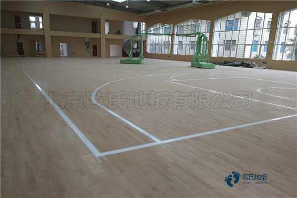 中學運動型地板施工單位2