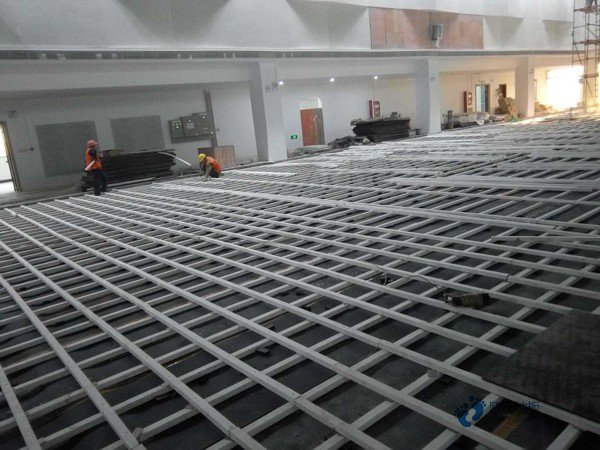 體育場(chǎng)館木地板牌子1