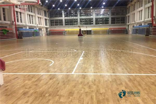 定制籃球運動木地板牌子1