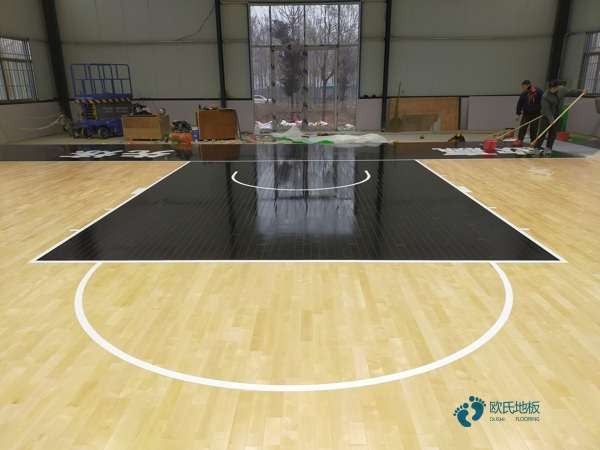 雙層龍骨運動地板保養1